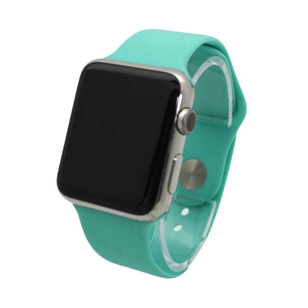 Olivia Pratt Summer Colors Solid Silicone Apple Watch Band M/L
38mm
Band only.